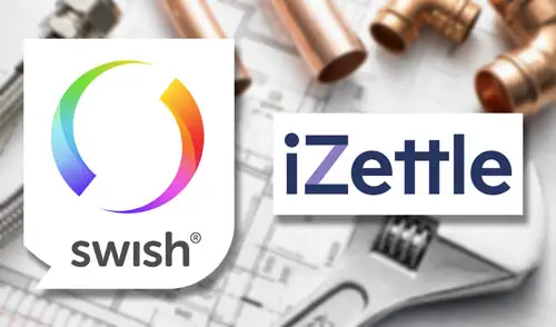 Rörbussen AkutService erbjuder betalning via swish och izettle